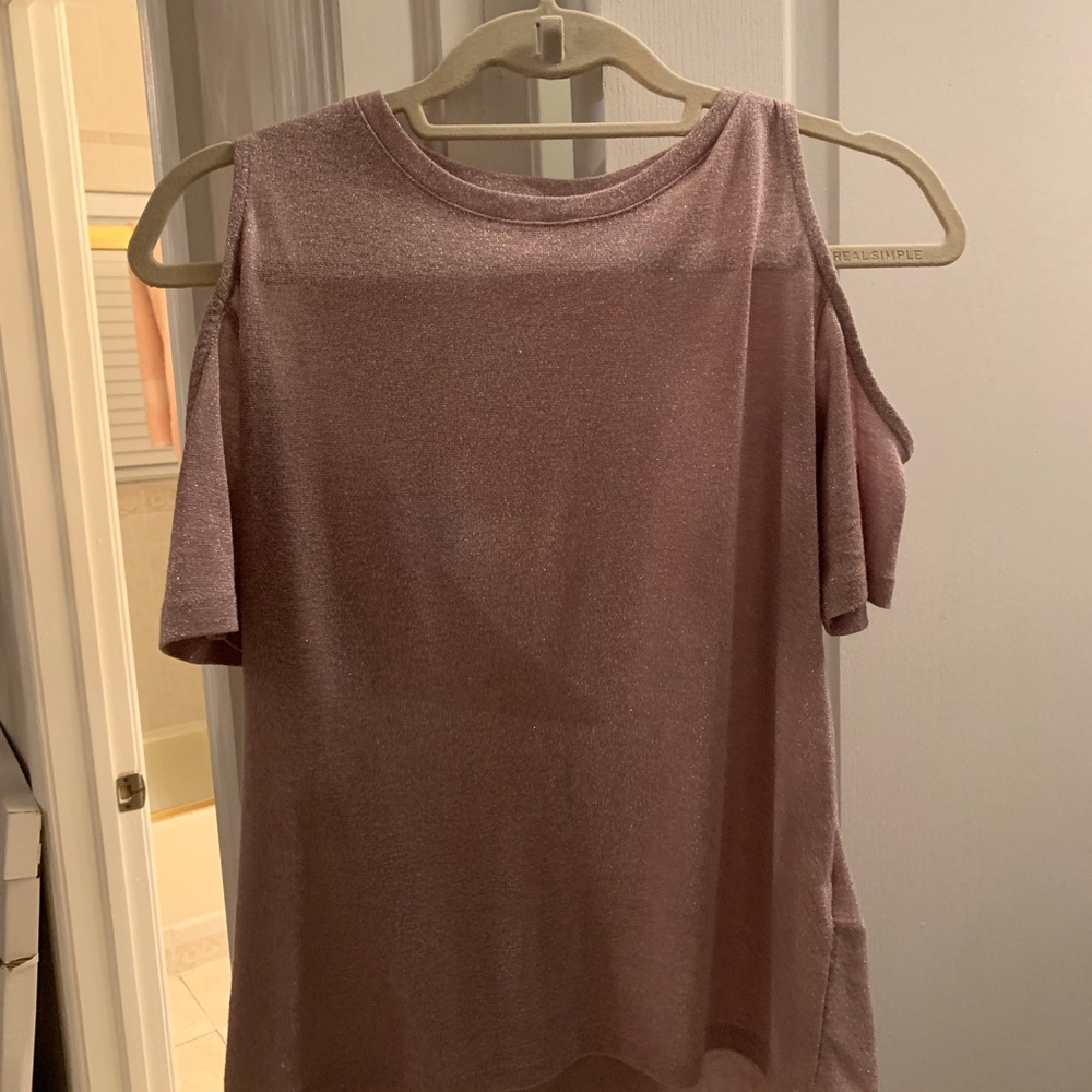 Cute purple top shop shirt
